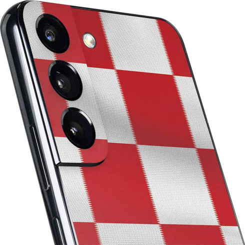 Croatia Soccer Flag Galaxy S22 Plus Skin
